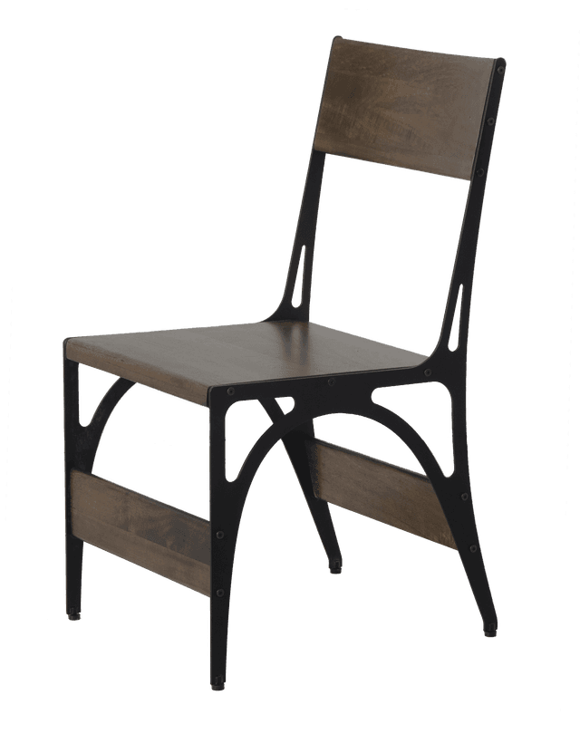 Wood+Iron chair