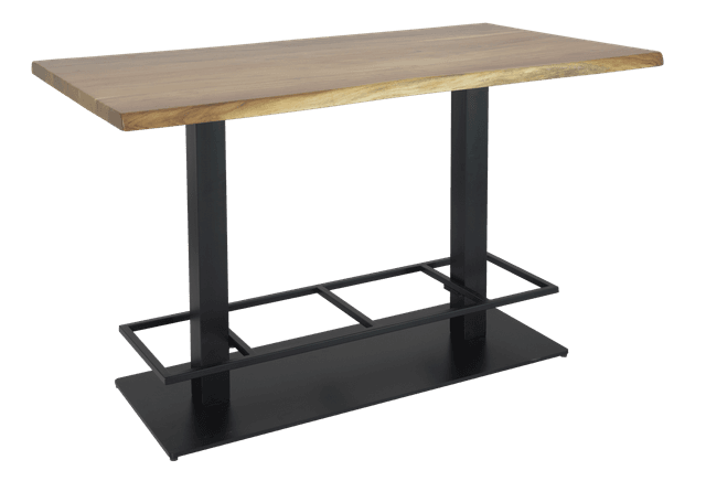 Live edge bar table