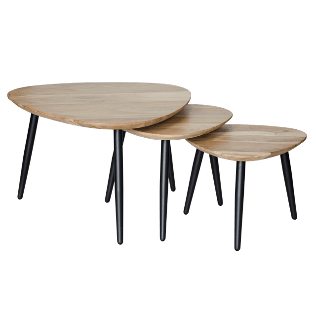 Coffee table set of 3